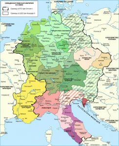 933 г. Генрих I Птицелов разбил венгров объединенной армией германцев
