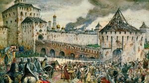 1606 г. Лжедмитрий I, самозванец, убит в результате восстания москвичей