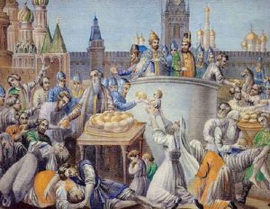 1603 г. Великий голод свирепствовал в Русском царстве
