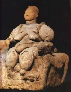 -7500 г. до н.э. Люди поклонялись женской богине и быку в Чатал-Хююке