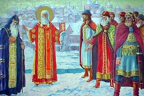 1325 г. Петр митрополит Киевский переносит кафедру в Москву
