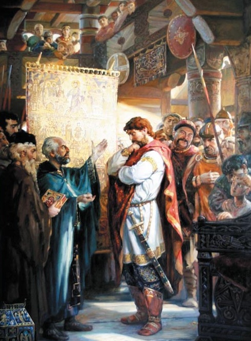 981 г. Владимир выбирает веру