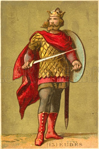 886 г. Эд Парижский, будущий король Франции, героически защищает Париж от норманнов