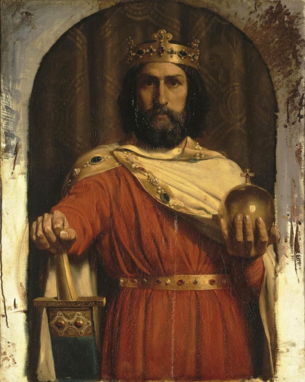 800 г. Карл Великий коронован папой Римским как правитель Римской империи