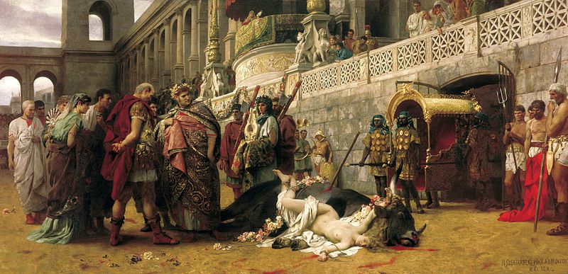68 г. Император Нерон узнал о восстании в войсках и покончил жизнь самоубийством