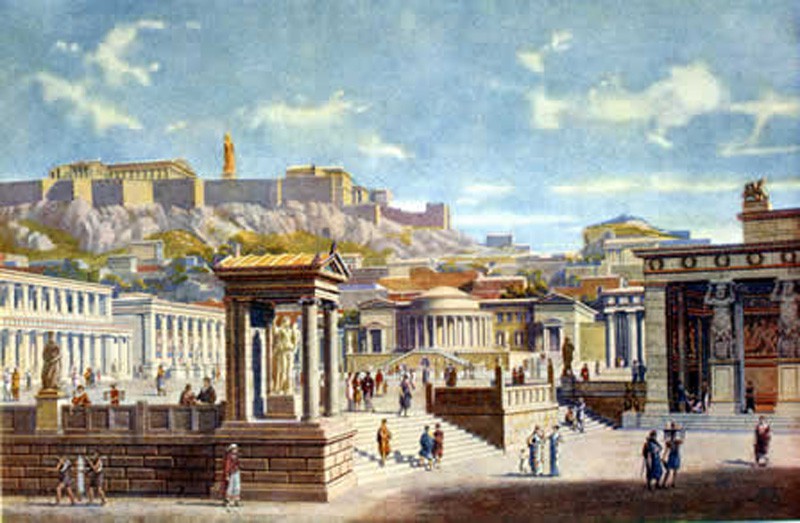 -230 г. до н.э. Хрисипп завершил формирование стоической школы в Афинах