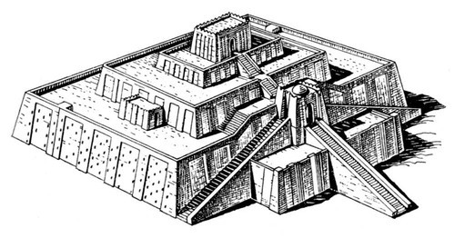 -2094 г. до н.э. Ур-Намму ведет строительство Великого зиккурата в Уре