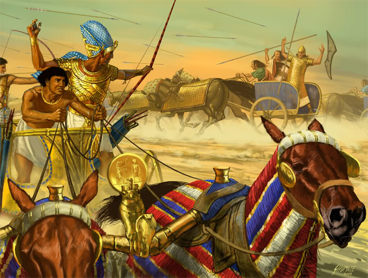 -1278 г. до н.э. Рамсес II строит новую столицу Египта Раамсес, которая возводится, в том числе, евреями