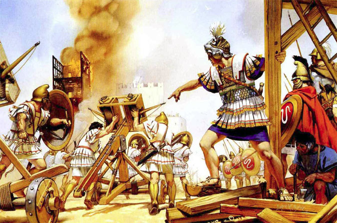 -332 г. до н.э. Александр Македонский взял финикийский Тир после 7-месячной осады