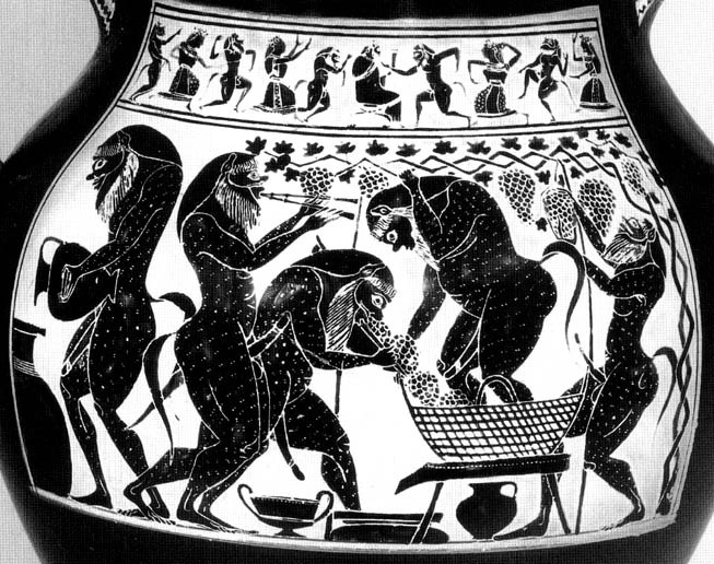 -493 г. до н.э. Римляне отправляли культы фаллического бога Либера