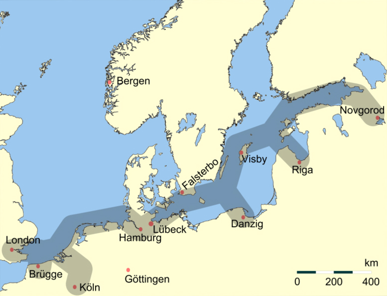 1557 г. Иван IV Грозный строит порт на Балтийском море для торговли с Европой