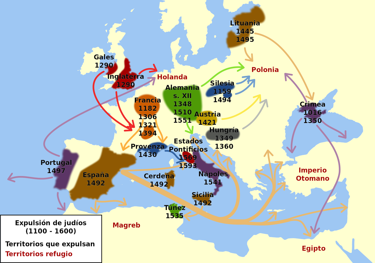 Реферат: Изгнание евреев из Испании 1492