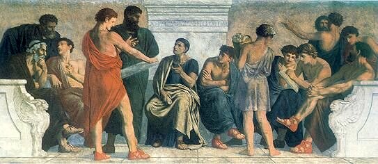 -335 г. (до.н.э) Аристотель основал философский Ликей в Афинах