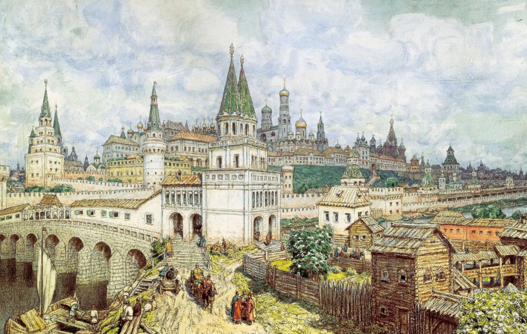1368 г. Ольгерд напал на Москву, но не стал штурмовать недавно отстроенный каменный Кремль