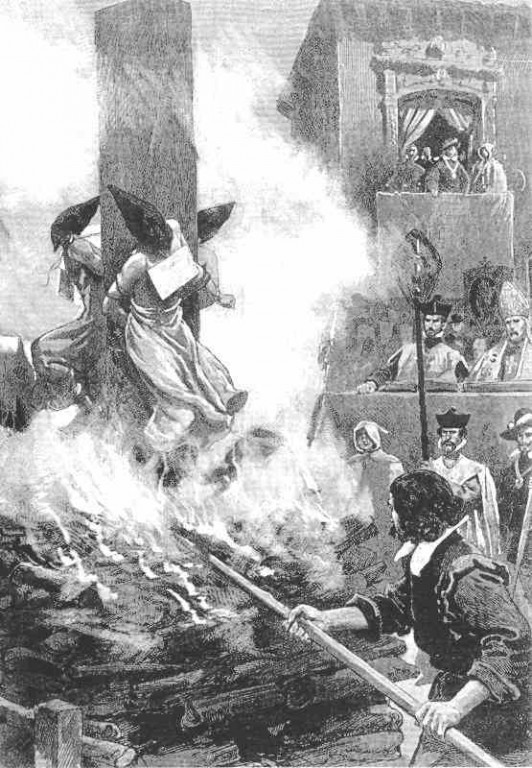 1481 г. Аутодафе (сожжение еретиков) состоялось впервые в Севилье