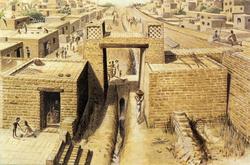 -1700 г. (до.н.э.) Мохенджо-Даро город древней индской цивилизации разрушен ариями