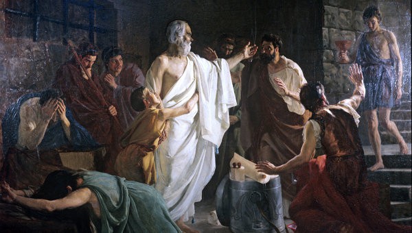 -399 г. (до н.э.) Сократ, первый классический философ, осужден на смерть демократическим судом Афин