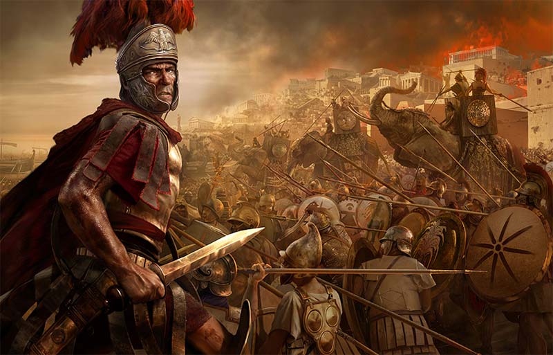-241 г. до н. э. Римская республика уничтожает флот Карфагена и побеждает в Первой Пунической войне